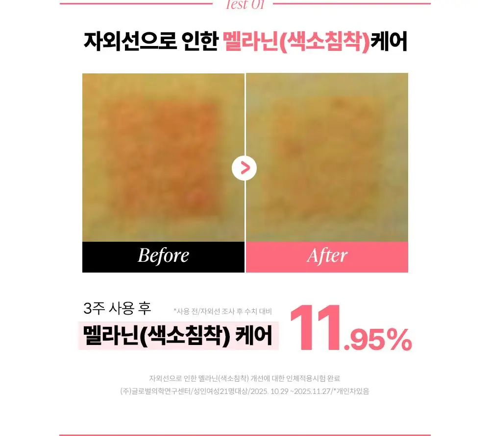 [흔적조준세럼/트라넥6%] 구달 청귤 비타C E TXA 세럼 15ml 상세페이지 17